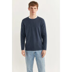 Pull bleu marine chin