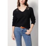 Pull avec col en dentelle Pull avec col en dentelle