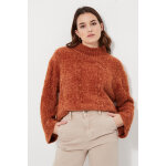 Pull doux � col chemin�e