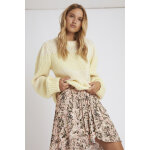Pull en laine et mohair jaune Pull en laine et mohair jaune