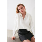 Pull en maille c�tel�e