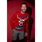 Pull de no�l avec motif renne
