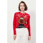 Pull de noël avec motif renne Pull de noël avec motif renne