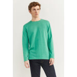 Pull turquoise chin