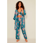Pyjama 3 pi�ces satin�