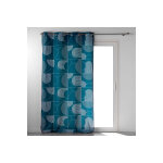 Rideau esquisse bleu - 140 x 260 cm