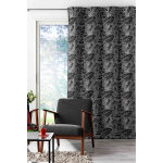 Rideau floriss noir - 140 x 280 cm Rideau floriss noir - 140 x 280 cm
