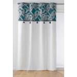 Rideau isibelle bleu et blanc - 140 x 240 cm