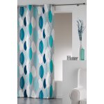 Rideau leafy 140 x 240 cm - bleu Rideau leafy 140 x 240 cm - bleu