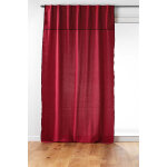 Rideau mistraline bordeaux - 140 x 240 cm