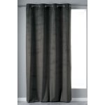 Rideau velvetine anthracite - 140 x 240 cm