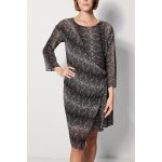 Robe asymtrique noir et blanc