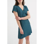 Robe cache - c?ur bleu - vert - i. code