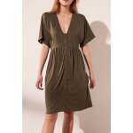 Robe chemise valentin kaki