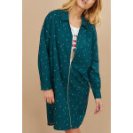 Robe chemise vert et blanc - i. code