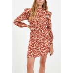 Robe cintr�e en viscose