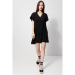 Robe courte à dos en v avec dentelle Robe courte à dos en v avec dentelle