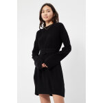 Robe courte en maille ceintur�e