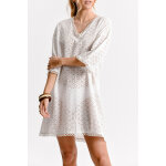 Robe droite blanc