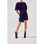 Robe droite claire bleu nuit