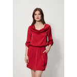 Robe droite fuchsia