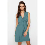 Robe droite indigo