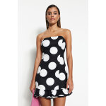 Robe droite noir et blanc Robe droite noir et blanc