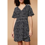 Robe droite noir - one step femme