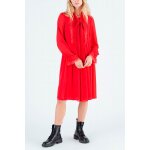 Robe droite rouge