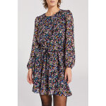Robe droite violet et indigo - ikks women