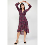 Robe fleurie esprit portefeuille