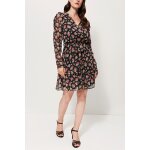 Robe fleurie avec liens  nouer