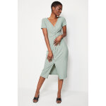 Robe fourreau boutonne