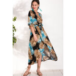 Robe kimono noir