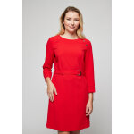 Robe en laine rouge