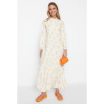 Robe longue blanc
