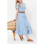 Robe longue bleu - i. code