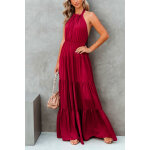 Robe longue bordeaux Robe longue bordeaux
