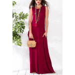 Robe longue bordeaux Robe longue bordeaux