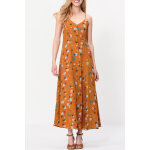 Robe longue camel - i. code