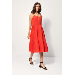Robe longue laelia rouge Robe longue laelia rouge