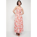 Robe longue avec liens  nouer