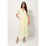 Robe longue  manches ballon