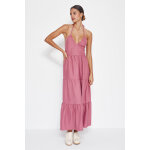 Robe longue mauve Robe longue mauve