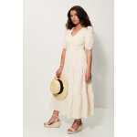 Robe longue  motifs vichy