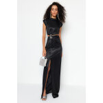 Robe longue noir