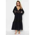 Robe longue noir