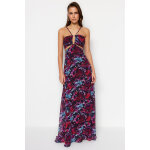 Robe longue noir et bordeaux Robe longue noir et bordeaux