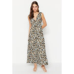 Robe longue noir et écru Robe longue noir et écru