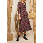 Robe longue noir - one step femme